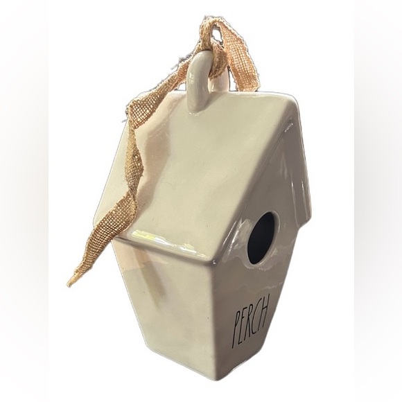🪺RAE DUNN!! “PERCH” CERAMIC BIRDHOUSE!! SUPER CUTE!! GREAT CONDITION! - Picture 3 of 13